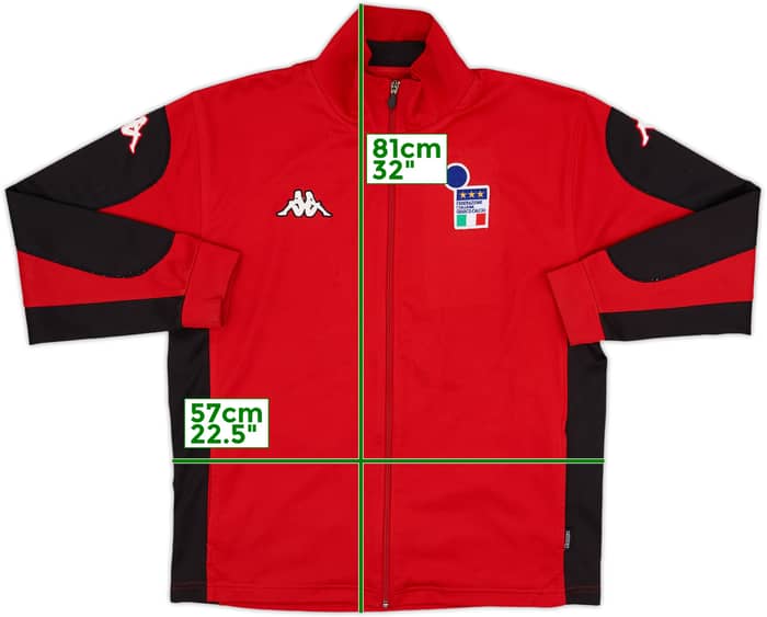 2002 Italy Kappa Track Jacket - 6/10 - (XL)