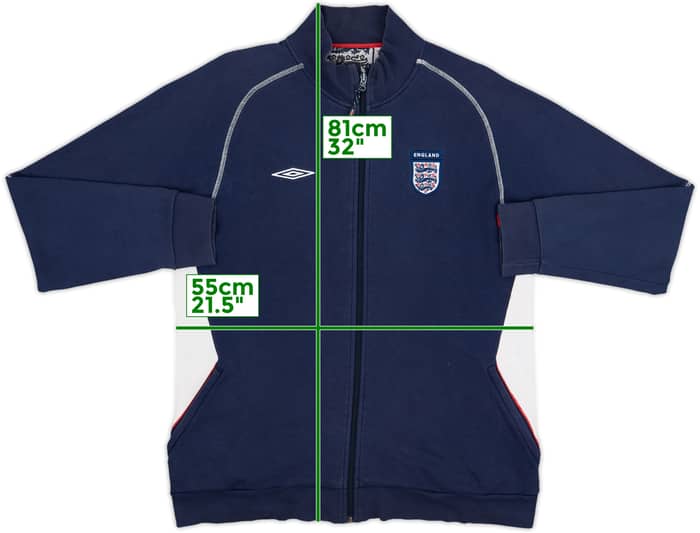 2007-09 England Umbro Track Jacket - 8/10 - (L)