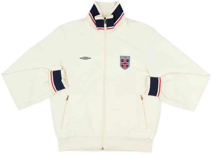 2007-09 England Umbro Track Jacket - 8/10 - (L.Boys)