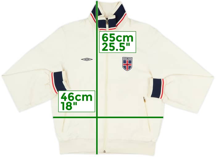 2007-09 England Umbro Track Jacket - 8/10 - (L.Boys)