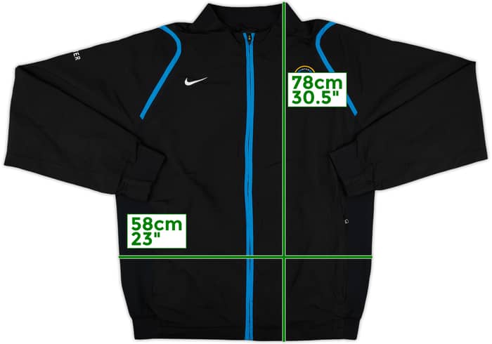 2005-06 Inter Milan Nike Track Jacket - 8/10 - (XL)