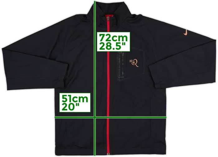 2008-10 Nike Ronaldinho R10 Track Jacket - 8/10 - (M)
