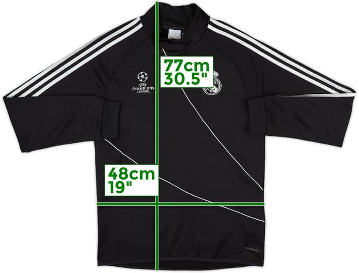 2012-13 Real Madrid adidas CL Drill Top - 8/10 - (L)