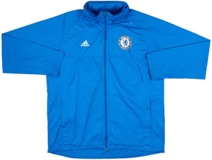 2009-10 Chelsea adidas Hooded Rain Jacket - 7/10 - (XL)