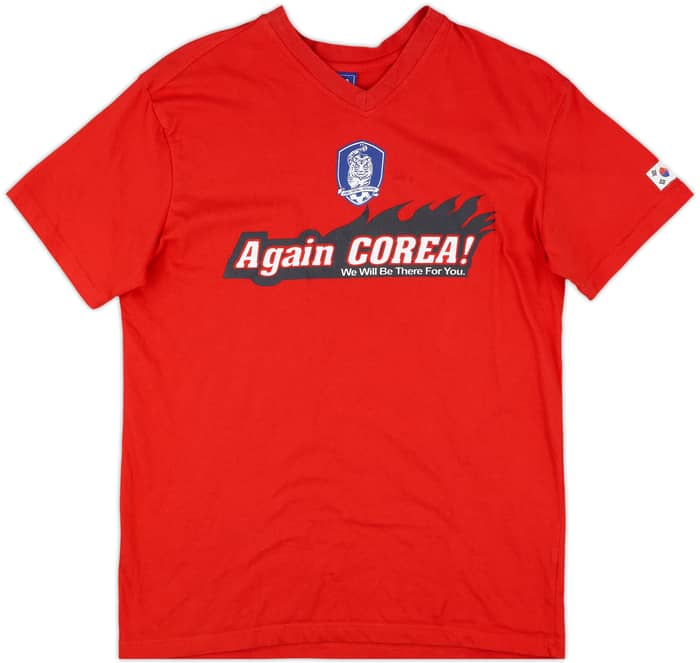 2010 South Korea Signed Cotton Tee - 7/10 - (S)
