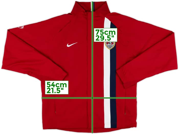 2006-07 USA Nike Track Jacket - 9/10 - (M)