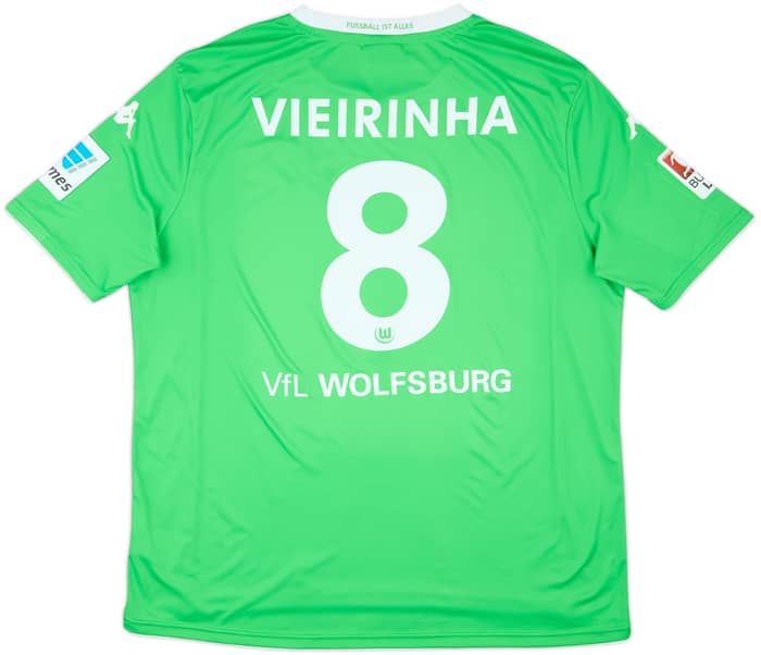 2014-15 Wolfsburg Home Shirt Vieirinha #8 - 8/10 - (3XL)