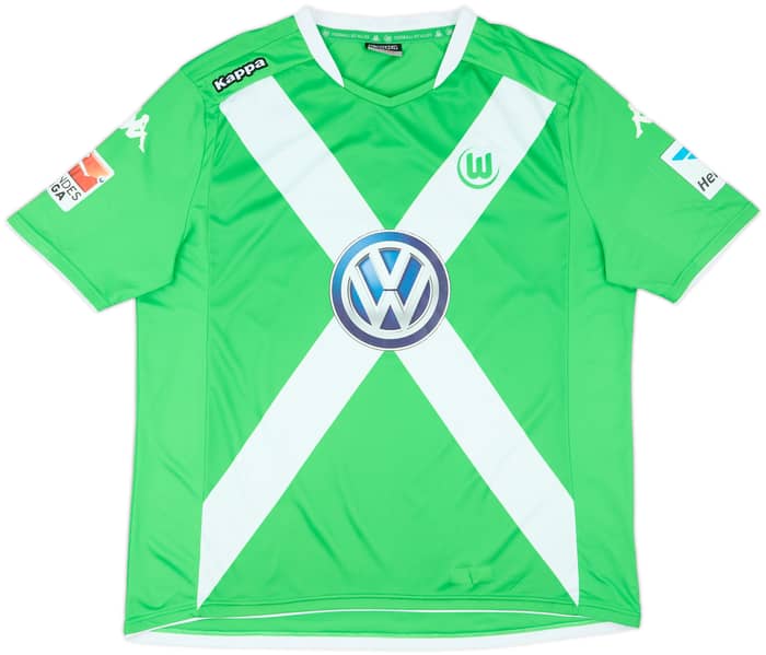 2014-15 Wolfsburg Home Shirt Vieirinha #8 - 8/10 - (3XL)