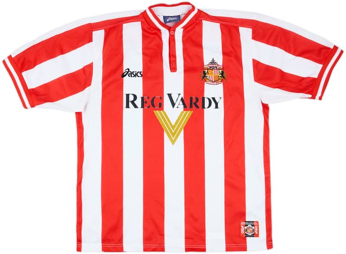 1999-00 Sunderland Home Shirt Quinn #9 - 7/10 - (L)