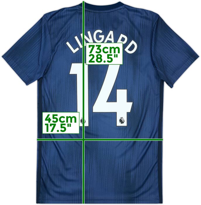 2018-19 Manchester United Third Shirt Lingard #14 - 8/10 - (S)