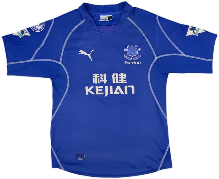 2002-03 Everton Home Shirt Radzinski #8 - 7/10 - (M)