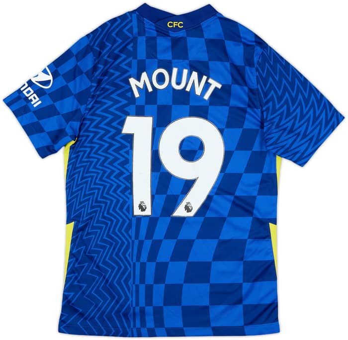 2021-22 Chelsea Home Shirt Mount #19 - 5/10 - (M)