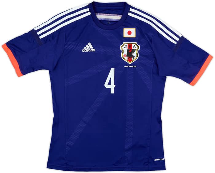 2013-15 Japan Home Shirt Honda #4 - 8/10 - (S)