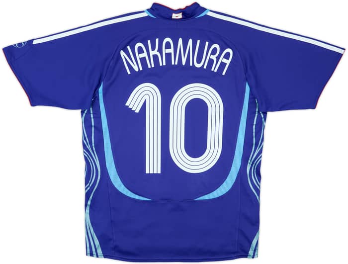 2006-08 Japan Home Shirt Nakamura #10 - 8/10 - (S)