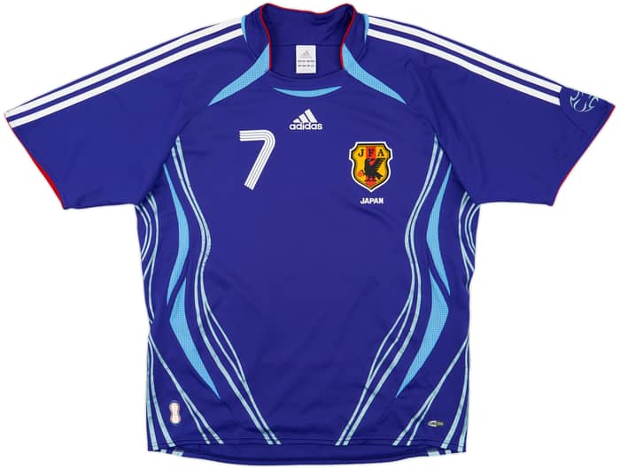 2006-08 Japan Home Shirt Nakata #7 - 7/10 - (M/L)