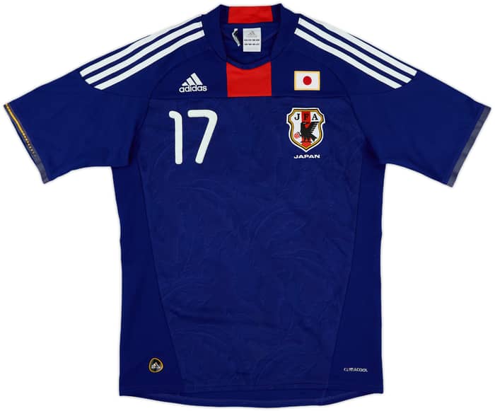 2010-12 Japan Home Shirt Hasebe #17 - 6/10 - (L)