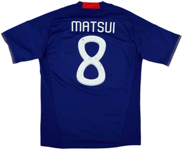 2010-12 Japan Home Shirt Matsui #8 - 6/10 - (L)