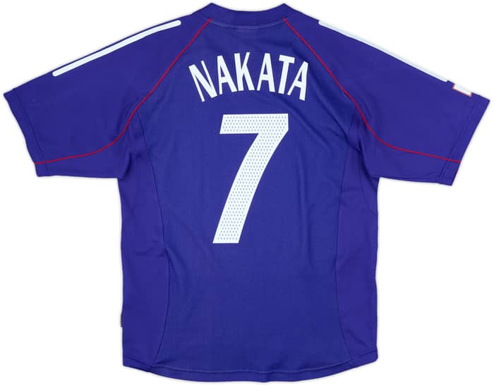 2002-04 Japan Home Shirt Nakata #7 - 9/10 - (M)
