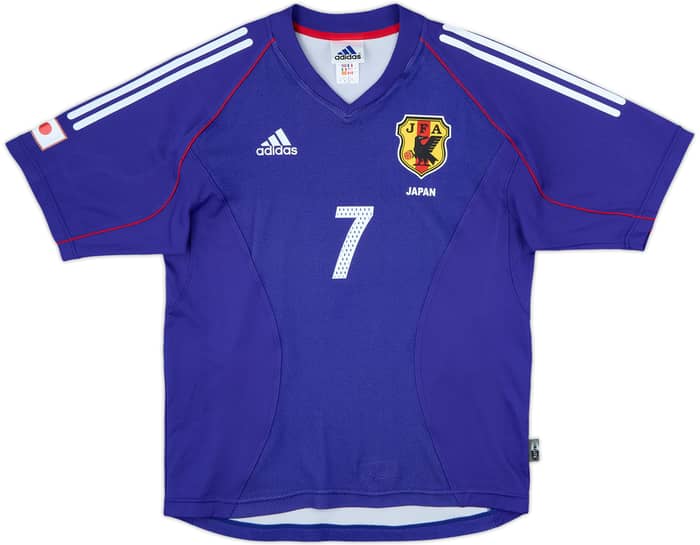 2002-04 Japan Home Shirt Nakata #7 - 9/10 - (M)