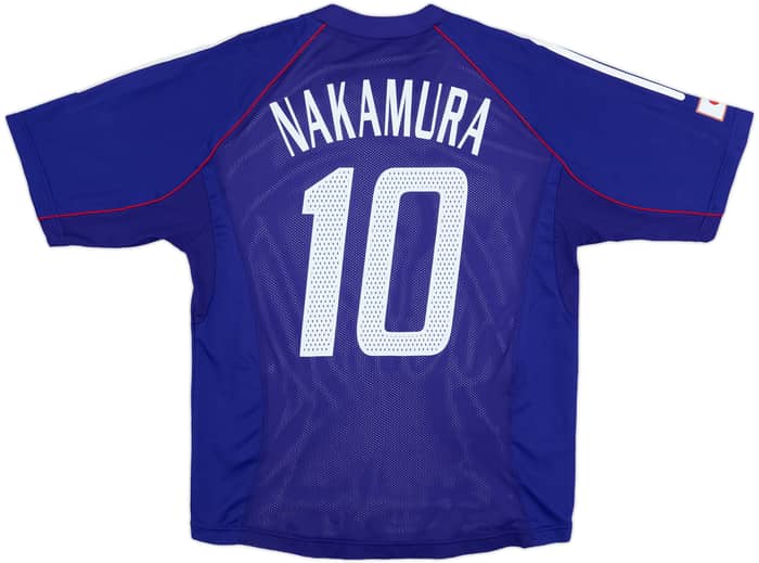 2002-04 Japan Player Issue Home Shirt Nakamura #10 - 8/10 - (L)