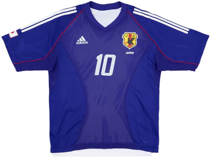 2002-04 Japan Player Issue Home Shirt Nakamura #10 - 8/10 - (L)
