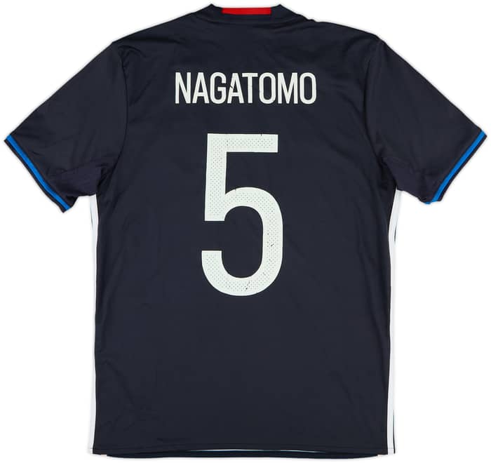 2016-17 Japan Home Shirt Nagatomo #5 - 7/10 - (L)