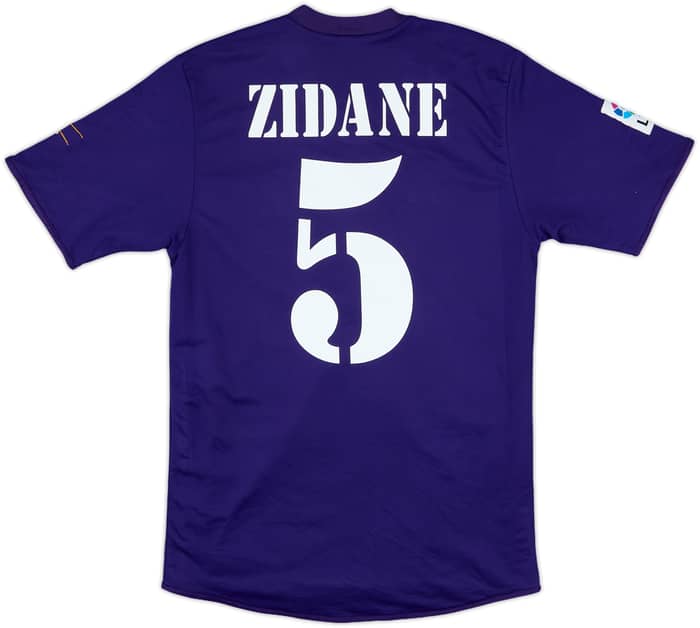 2002-03 Real Madrid Centenary Third Shirt Zidane #5 - 8/10 - (M)