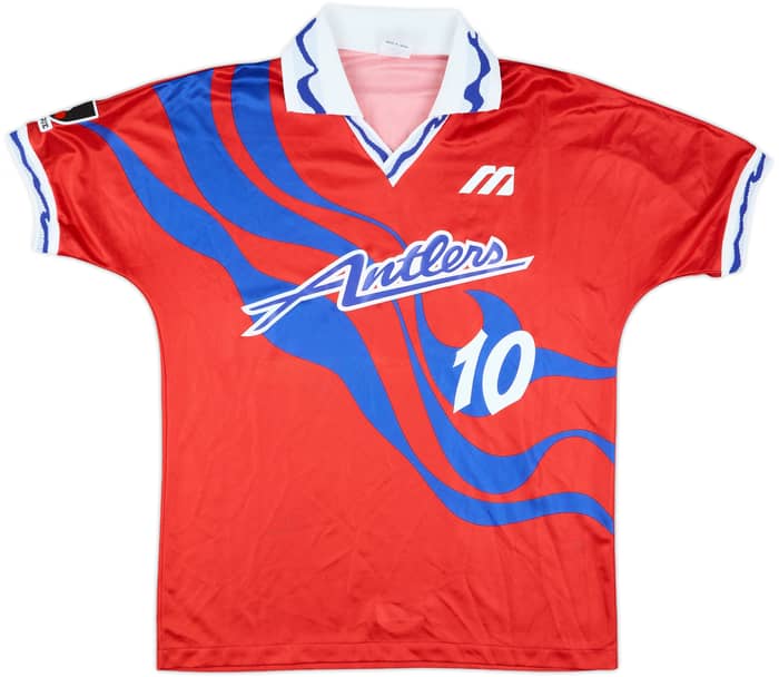 1993-94 Kashima Antlers Home Shirt #10 - 8/10 - (L)