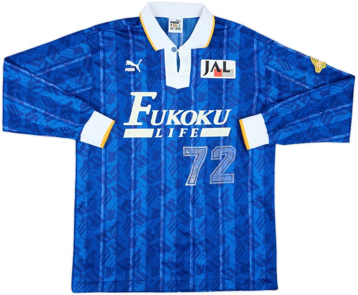 1992 Shimizu S-Pulse Puma Player Issue Training L/S Shirt #72 - 6/10 - (M)