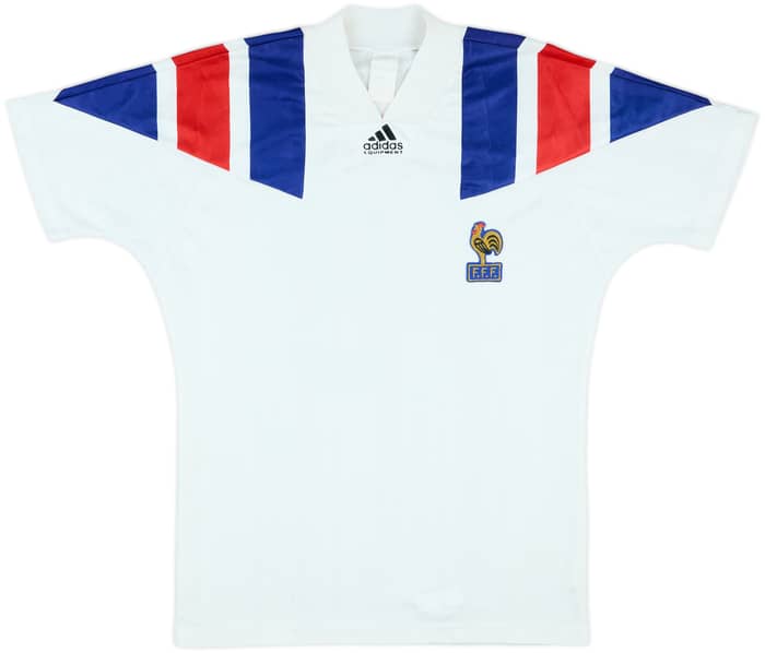 1992-94 France Away Shirt Cantona #18 - 6/10 - (S)