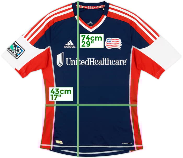 2012-13 New England Revolution Home Shirt - 9/10 - (S)