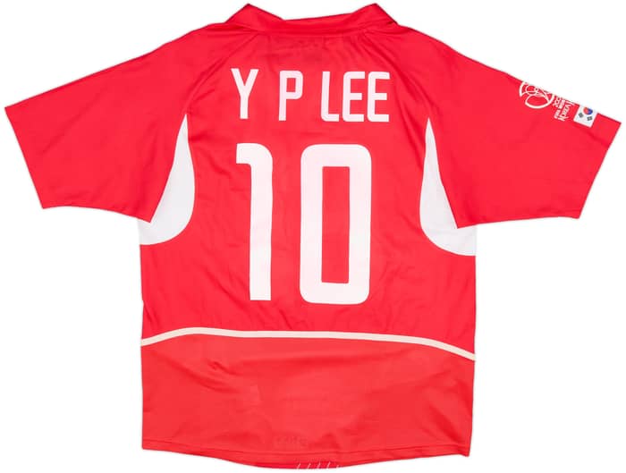 2002-03 South Korea Home Shirt Y P Lee #10 - 8/10 - (M)