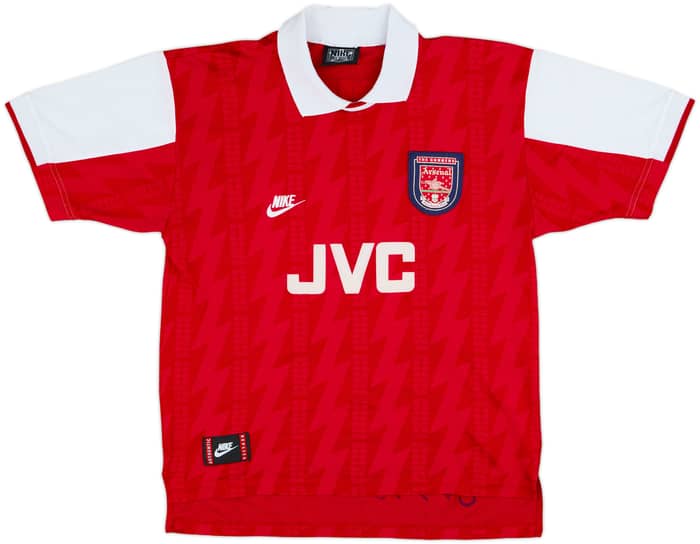 1994-96 Arsenal Home Shirt Bergkamp #10 - 8/10 - (L)