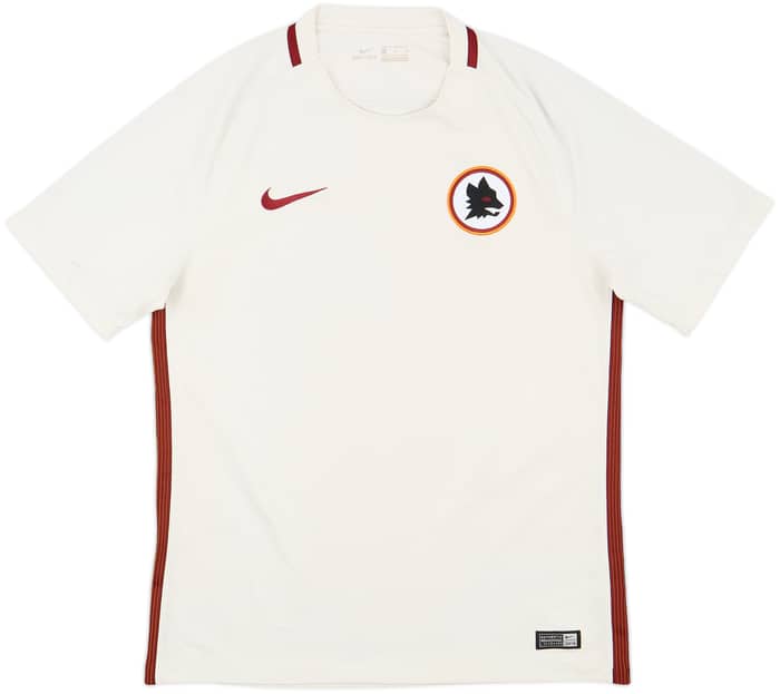 2016-17 Roma Away Shirt Totti #10 - 9/10 - (M)