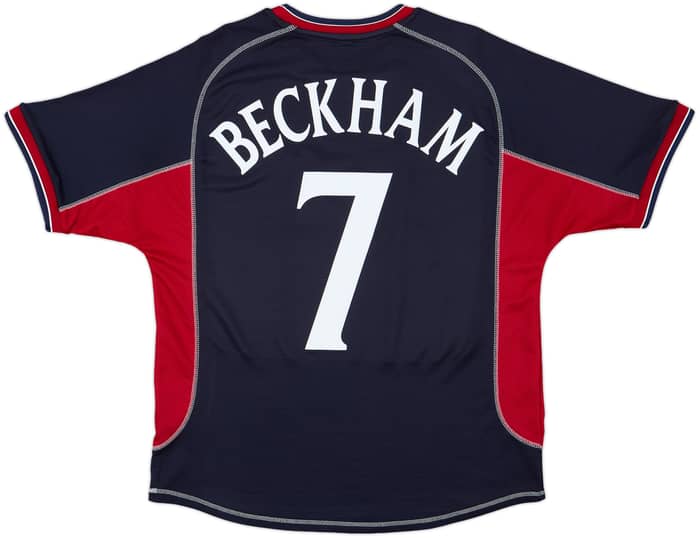 2000-01 Manchester United Third Shirt Beckham #7 - 9/10 - (L)