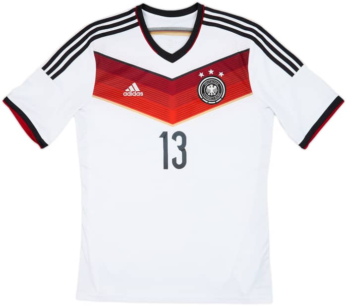 2014-15 Germany Home Shirt Muller #13 - 4/10 - (L)