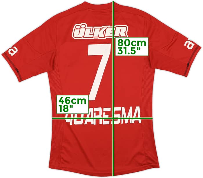 2012-13 Besiktas Third Shirt Quaresma #7 - 5/10 - (M)