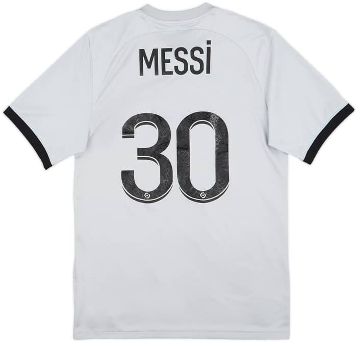 2022-23 Paris Saint-Germain Away Shirt Messi #30 - 7/10 - (S)