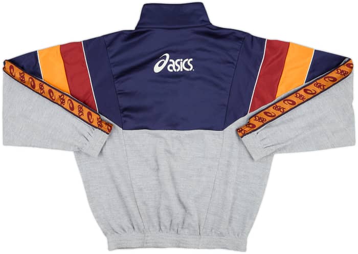 1995-96 Roma Asics 1/2 Zip Track Jacket - 8/10 - (L)