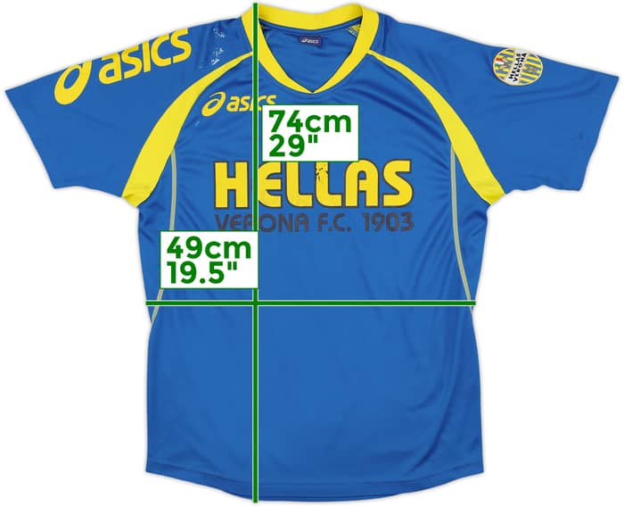 2009-10 Hellas Verona Asics Training Shirt - 5/10 - (L)
