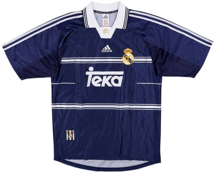 1998-99 Real Madrid Away Shirt J.M.Guti #14 - 8/10 - (M)