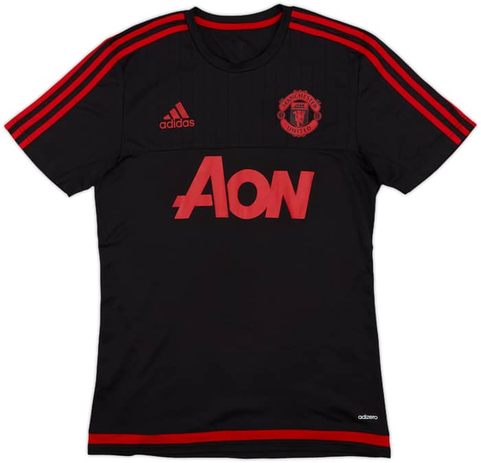 2015-16 Manchester United adizero Training Shirt - 9/10 - (S)