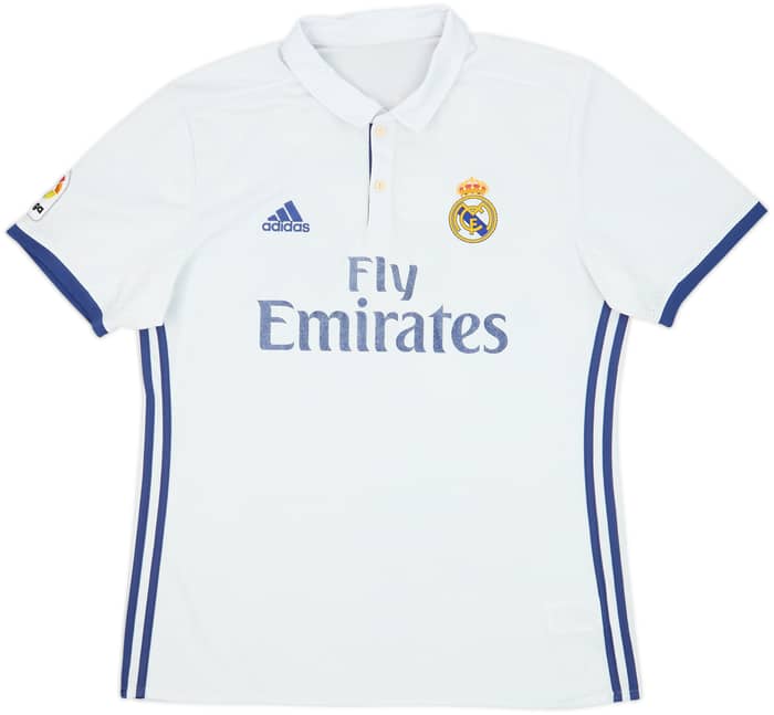 2016-17 Real Madrid Home Shirt Ronaldo #7 - 6/10 - (L)