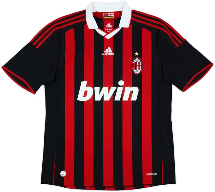 2009-10 AC Milan Home Shirt Pato #7 - 9/10 - (L)