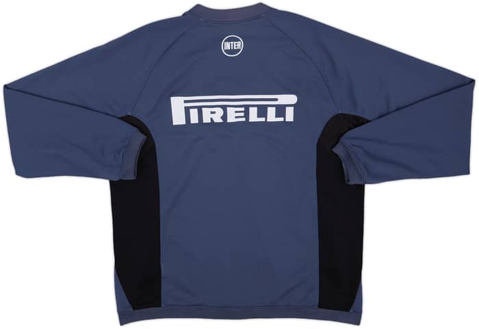 2000-01 Inter Milan Nike 1/4 Zip Sweat Top - 8/10 - (M)