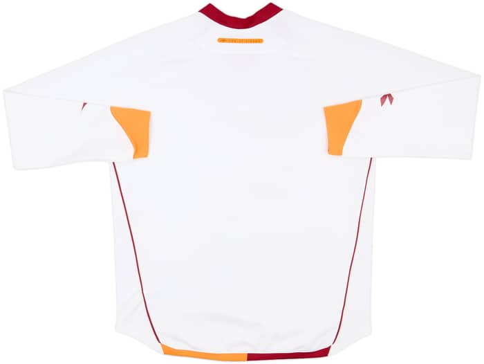 2006-07 Roma Away L/S Shirt - 5/10 - (L)