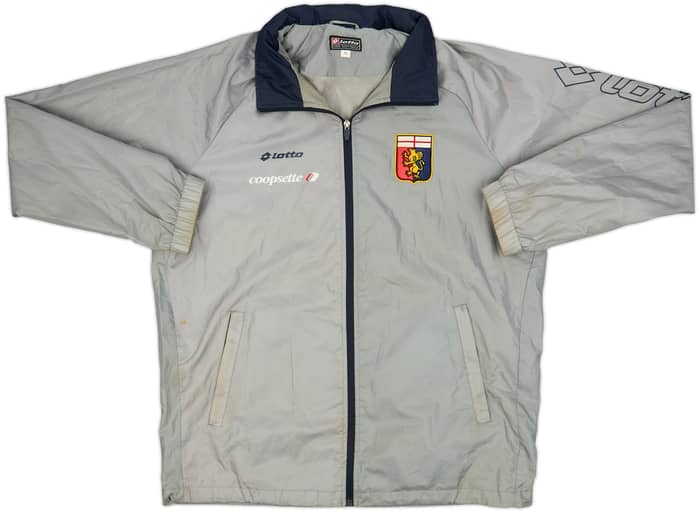2012-13 Genoa Lotto Hooded Rain Jacket - 5/10 - (XL)