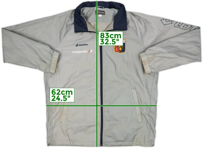 2012-13 Genoa Lotto Hooded Rain Jacket - 5/10 - (XL)
