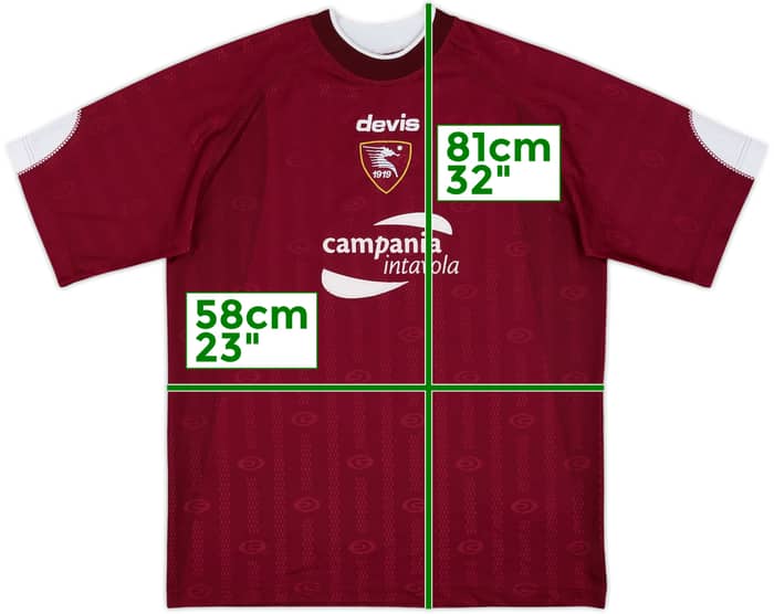 2004-05 Salernitana Home Shirt - 7/10 - (XL)