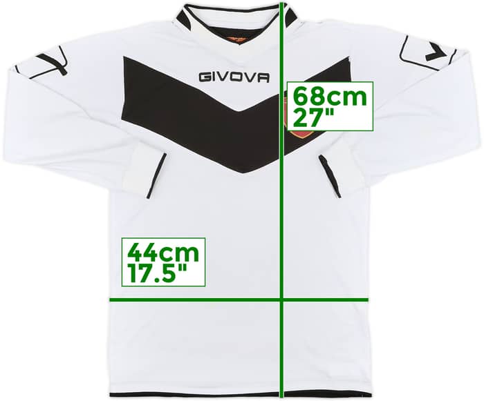 2017-18 Salernitana Givova Training L/S Shirt - 6/10 - (XS)